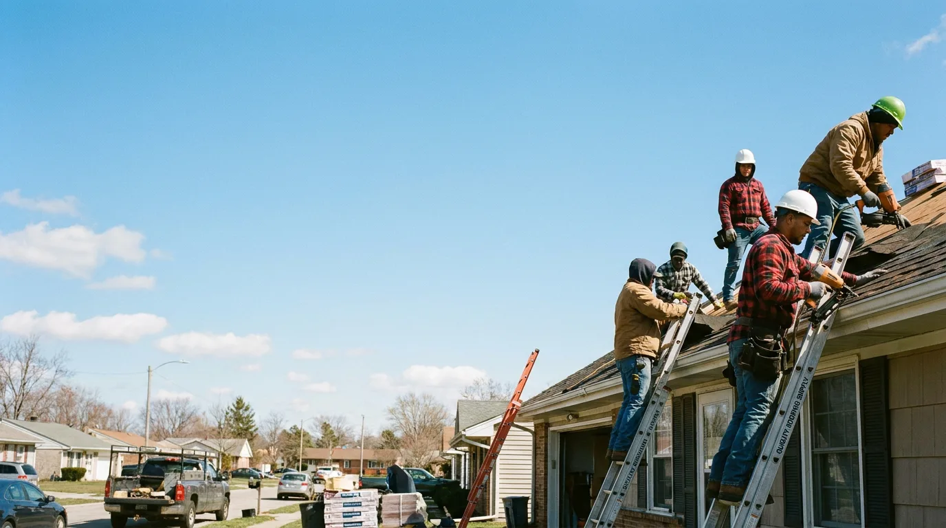 Roofing in Pekin, IN near me